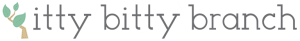 Itty Bitty Branch Logo for Mobile